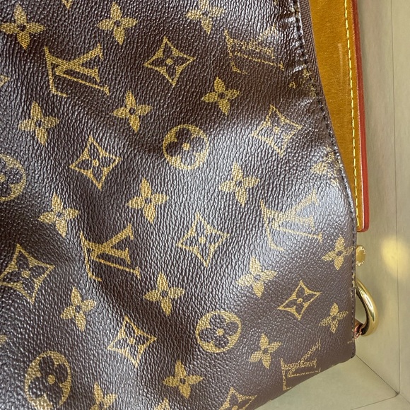 Louis Vuitton Sully Shoulder Bag MM Brown Canvas With Dust bag And Box - Picture 9 of 16